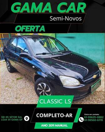 CHEVROLET CLASSIC 1.0 MPFI LS 8V FLEX 4P MANUAL CHEVROLET CLASSIC 1.0 MPFI LS 8V FLEX 4P MANUAL